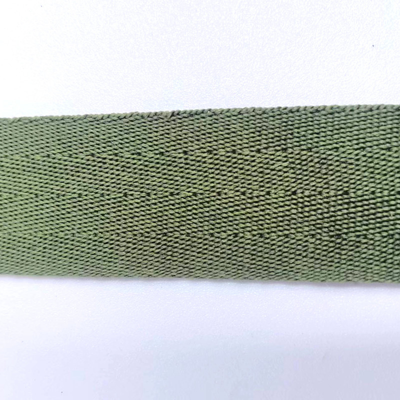 Tamaño Personalizable Eco-Friendly Pure Polyester Herringbone Webbing para la resistencia al desgaste