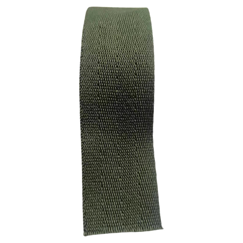 Tamaño Personalizable Eco-Friendly Pure Polyester Herringbone Webbing para la resistencia al desgaste