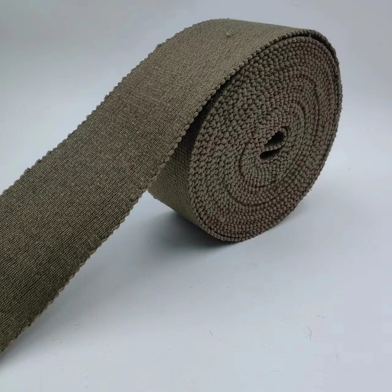 Apoyo 7 días Orden de muestra Tiempo de entrega Cinturones de algodón simple con perlas para correas