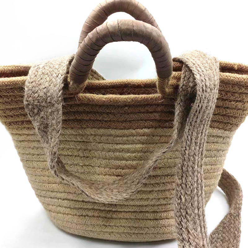 Cinturón trenzado de cáñamo de 4 cm de ancho Cinturones de yute para Diy Decoración de embalaje de regalo hecha a mano