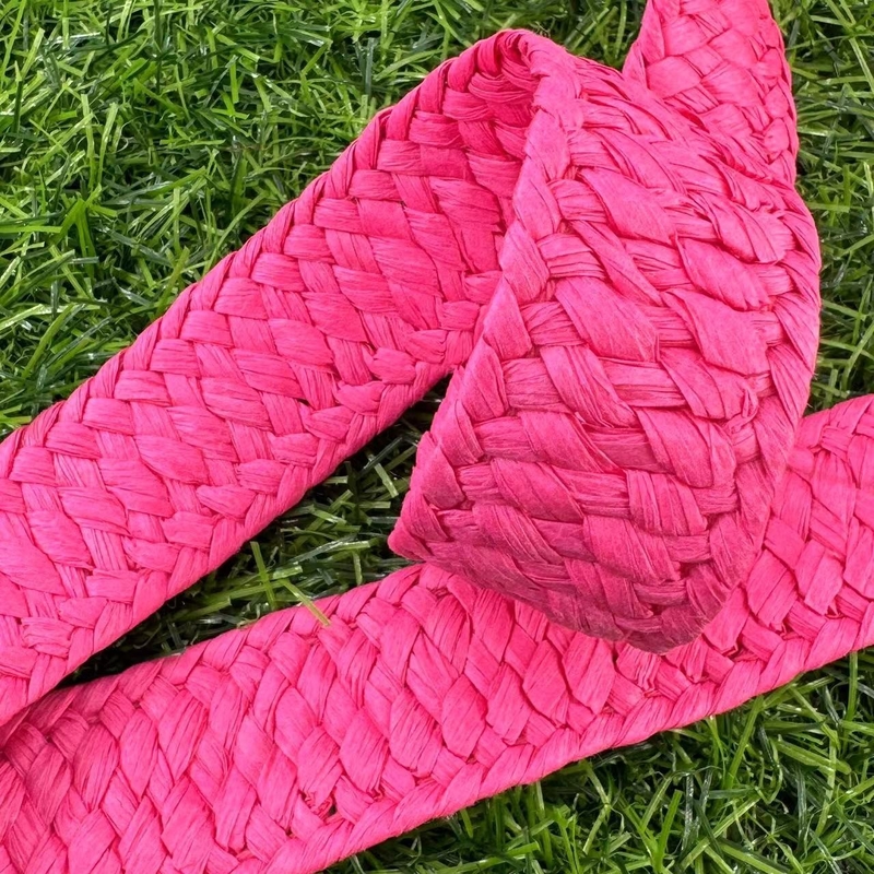 Embalaje de regalo con cinta de papel de colores sostenibles de los fabricantes