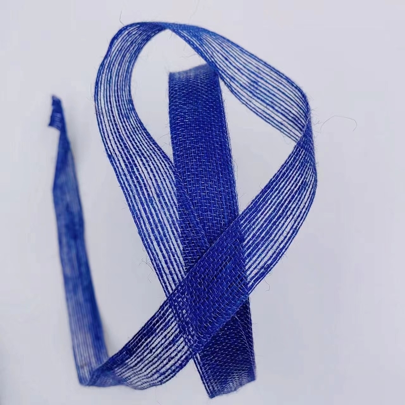 Cinta de yute personalizada para decoración navideña hecha a mano Apoyo 7 días Muestra de pedido Tiempo de entrega