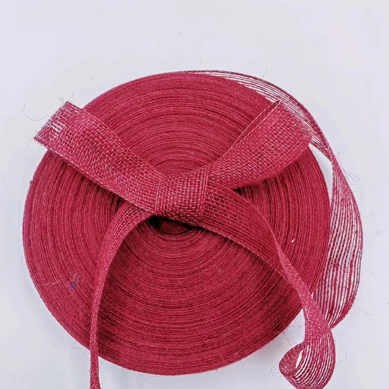 Cinta de yute personalizada para decoración navideña hecha a mano Apoyo 7 días Muestra de pedido Tiempo de entrega