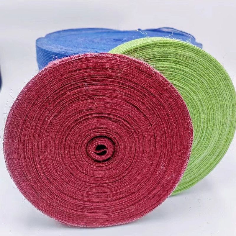 Cinta de yute personalizada para decoración navideña hecha a mano Apoyo 7 días Muestra de pedido Tiempo de entrega