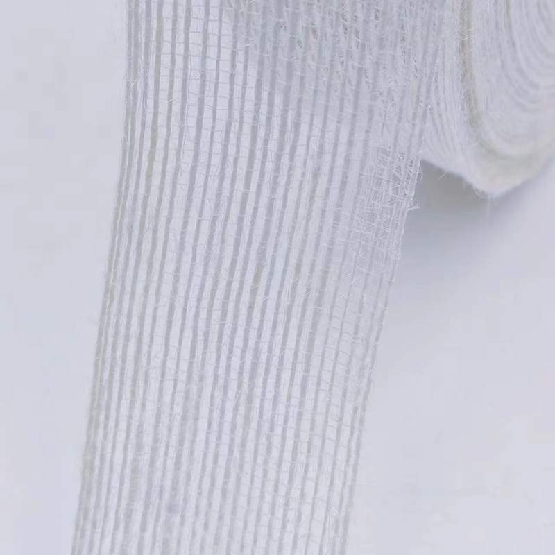 3.8cm cinta tejida de yute blanco puro perfecto para sus proyectos y necesidades de decoración B2B