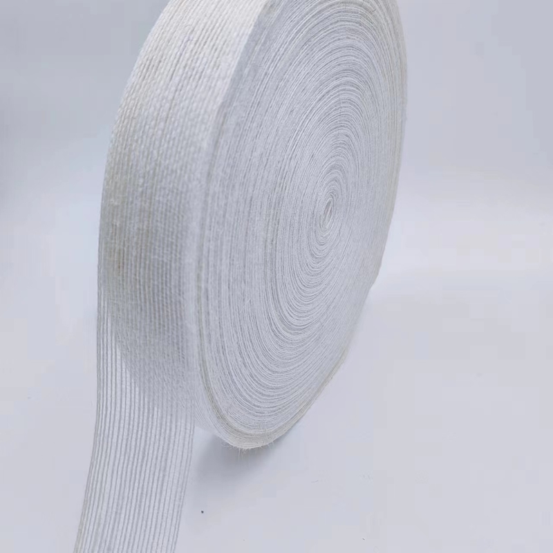 3.8cm cinta tejida de yute blanco puro perfecto para sus proyectos y necesidades de decoración B2B