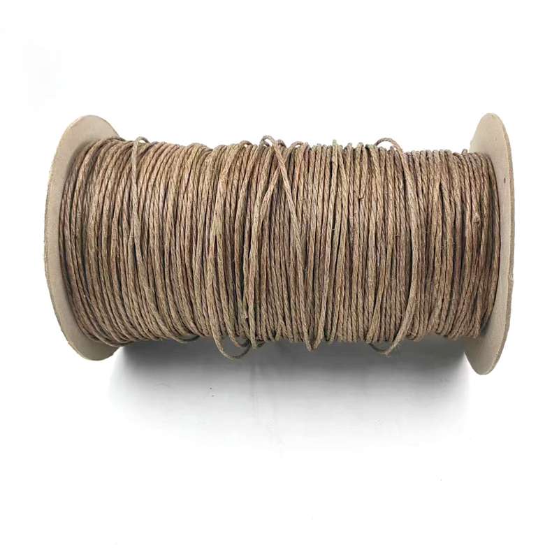 Eco Amigo Durable Jute Twine 2mm Jute cuerda natural de cáñamo cuerda para la decoración del hogar