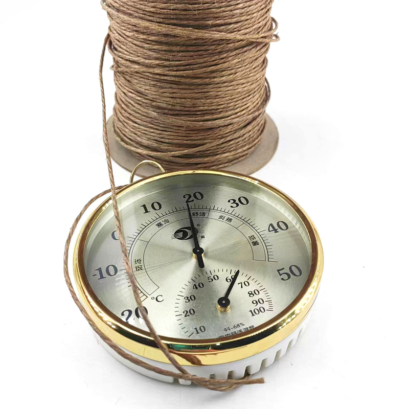 Eco Amigo Durable Jute Twine 2mm Jute cuerda natural de cáñamo cuerda para la decoración del hogar