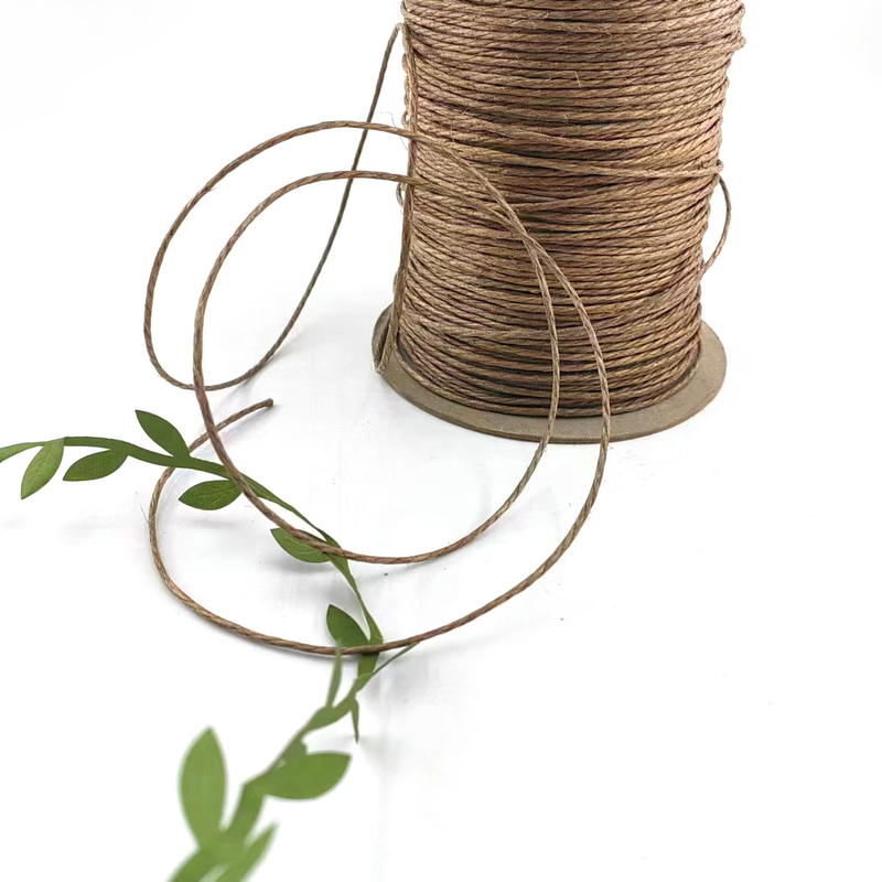 Eco Amigo Durable Jute Twine 2mm Jute cuerda natural de cáñamo cuerda para la decoración del hogar