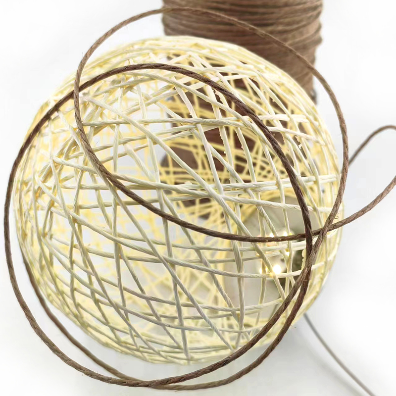 Eco Amigo Durable Jute Twine 2mm Jute cuerda natural de cáñamo cuerda para la decoración del hogar