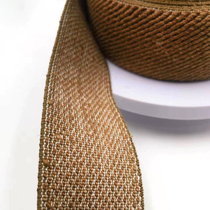 Tejido de juta de tejido de tejido elástico para ropa y decoraciones navideñas