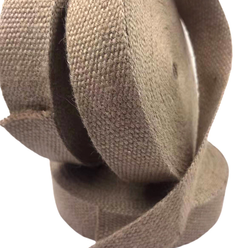 Tela de jute puro de 1,5 mm de grosor para la fabricación de prendas de vestir