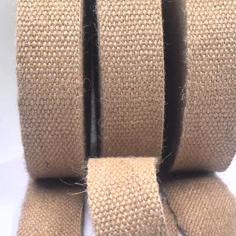 Tela de jute puro de 1,5 mm de grosor para la fabricación de prendas de vestir