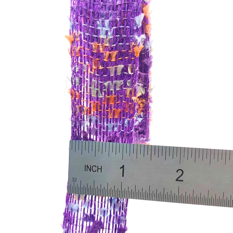 Accesorios para el cabello hechos a mano con cinta de arco Flores flotantes Superior 100% material de yute