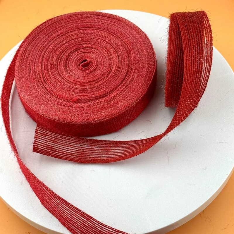 Cinturón de pesca de yute para la decoración del hogar de Navidad Decore su hogar