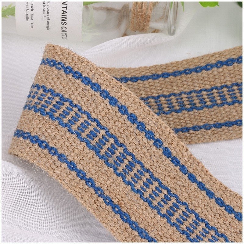 Accesorios de cordones y cordones de tamaño personalizado hechos de yute natural por los fabricantes
