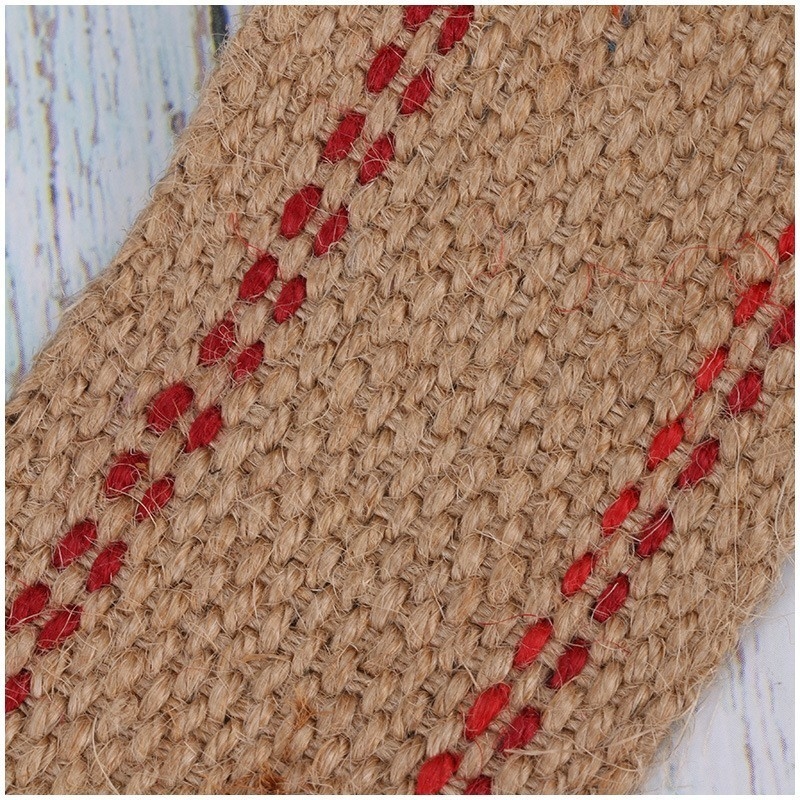 Accesorios de cordones y cordones de tamaño personalizado hechos de yute natural por los fabricantes