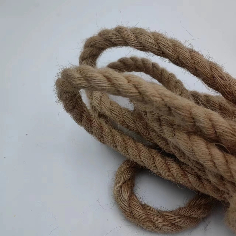 Cuerdas de yute de 12 mm sostenibles y personalizables para el mercado transfronterizo