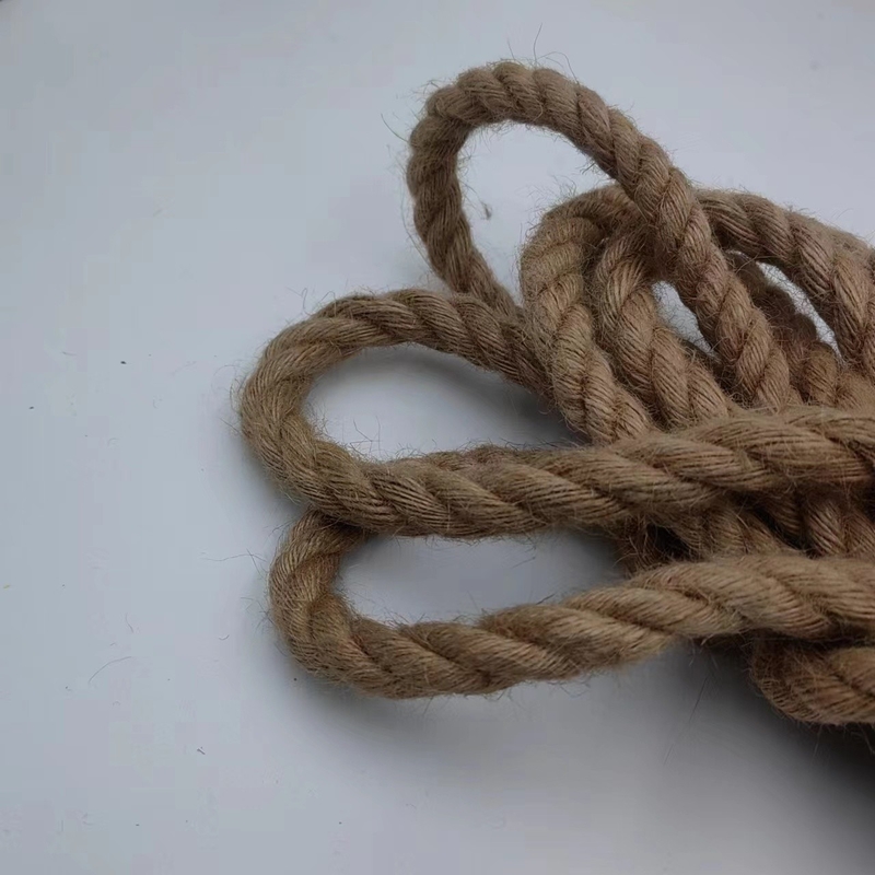 Cuerdas de yute de 12 mm sostenibles y personalizables para el mercado transfronterizo
