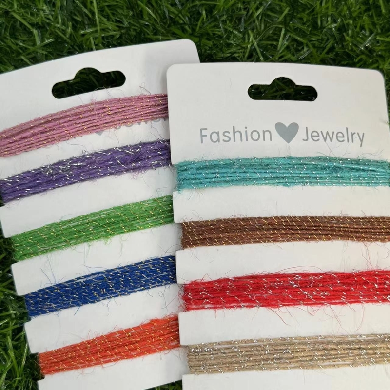 Iluminación retro con cuerda de yute y alambre dorado Una adición clásica a su espacio