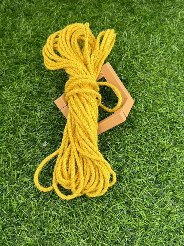 Alta resistencia a la tracción Cordones amarillos de cuerda de yute con 30 años de experiencia