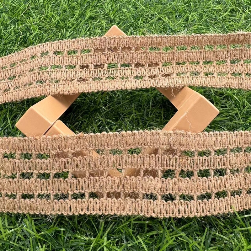 La cinta de encaje de yute sostenible es el toque final perfecto para la decoración del hogar
