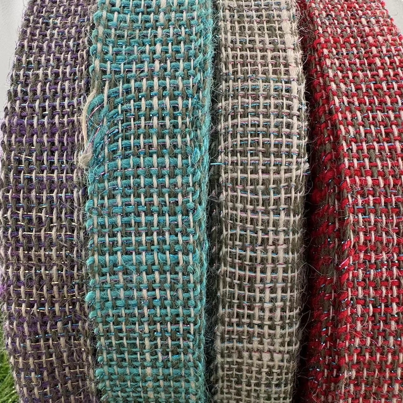 Cinturón de color yute ecológico para decoración del hogar 30 años de experiencia Ancho personalizable