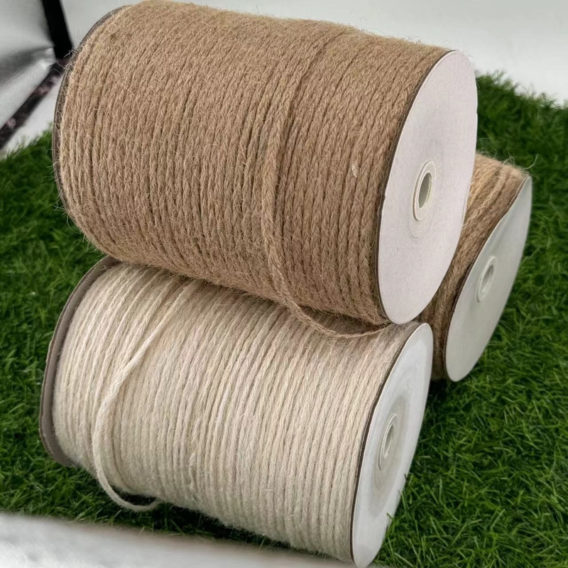 Cables de cuerda de yute natural puro para envases y aplicaciones de unión ecológicas