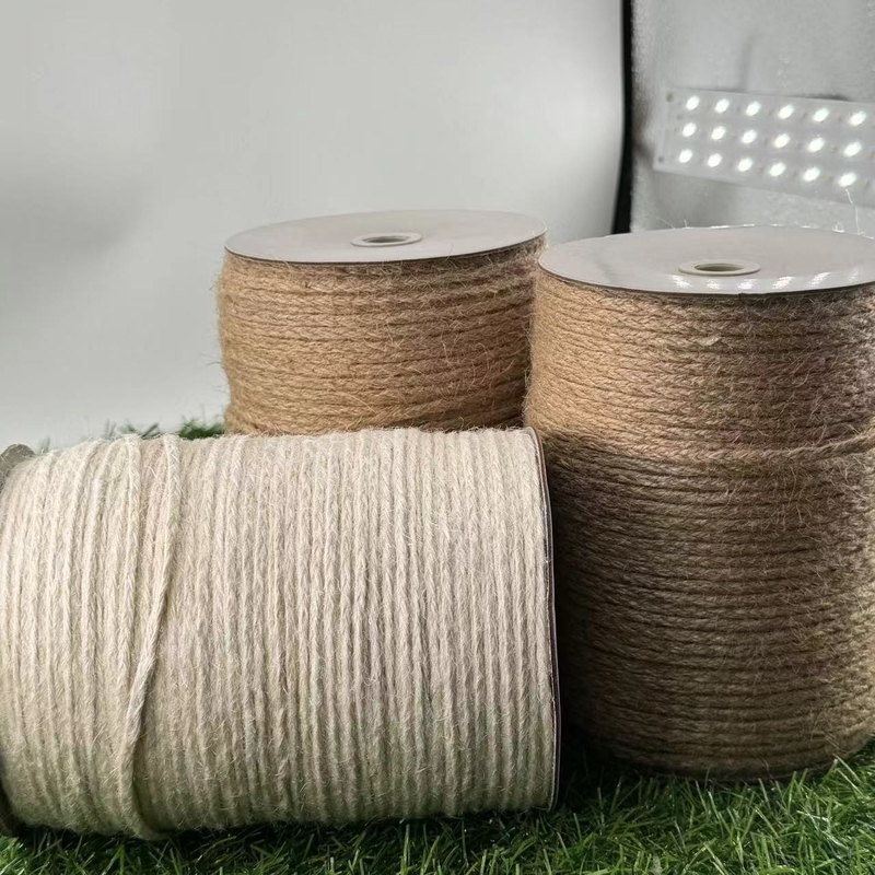 Cables de cuerda de yute natural puro para envases y aplicaciones de unión ecológicas