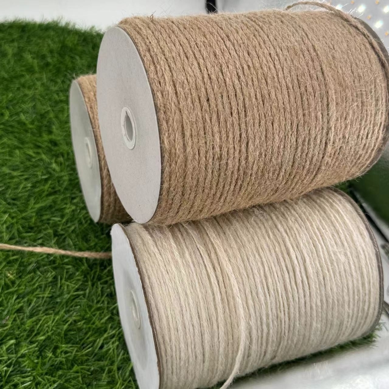 Cables de cuerda de yute natural puro para envases y aplicaciones de unión ecológicas