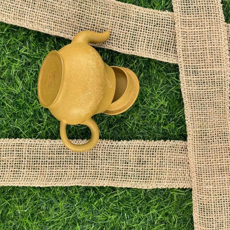 Cinturón de malla de yute cómodo para decoración del hogar sostenible natural y ecológico
